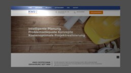 Portfolio web design KWS Geotechnik