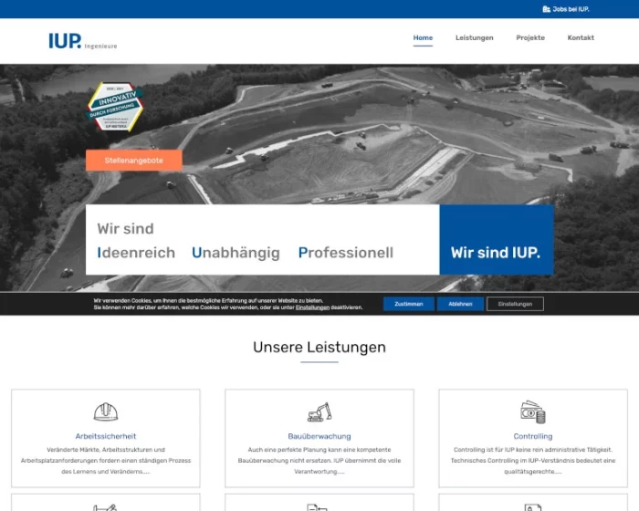 Webdesign IUP